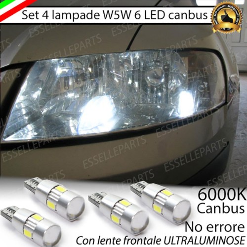 Luci posizione 6 LED Canbus 400 Lumen