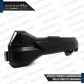 Coppia Frecce LED Dinamiche Laterali per specchietti Golf 7 NERO FUME'