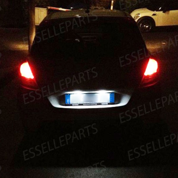 Luci targa 5 LED Canbus