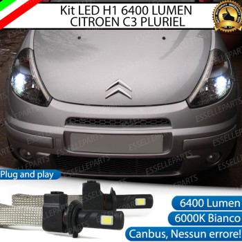 Kit Full LED H1 Abbaglianti 6400 lumen CITROEN C3 PLURIEL