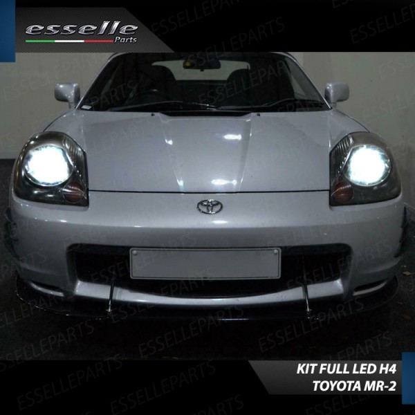 Kit Full LED H4 18000 LUMEN Anabbaglianti + Abbaglianti per TOYOTA MR2 III