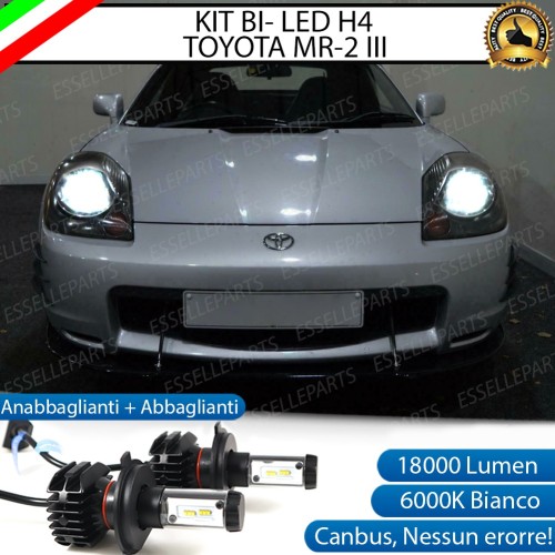 Kit Full LED H4 18000 LUMEN Anabbaglianti + Abbaglianti per TOYOTA MR2 III