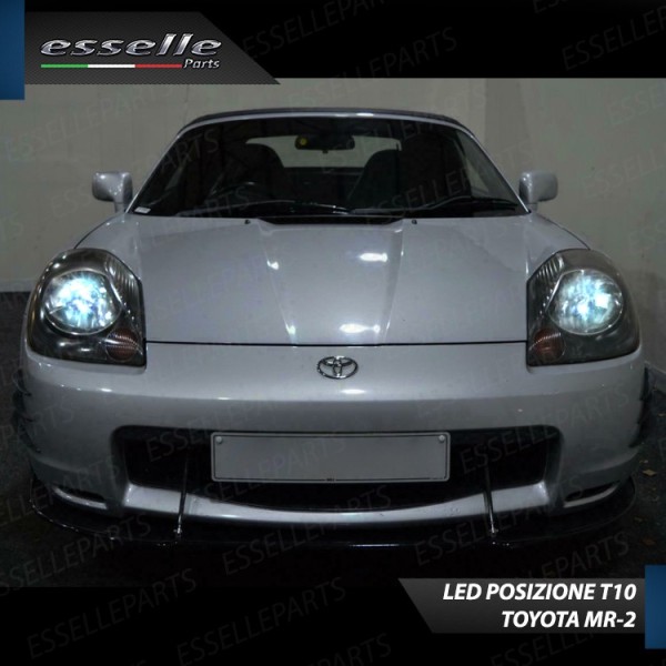 Lampade a LED H4 + T10 per TOYOTA MR2 III Luce Bianca