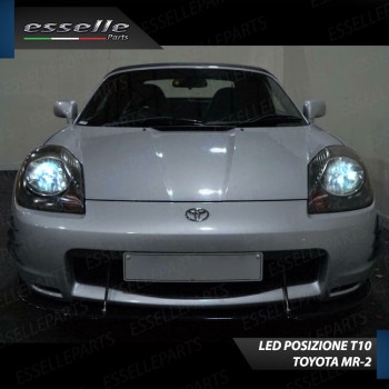 Lampade a LED H4 + T10 per TOYOTA MR2 III Luce Bianca