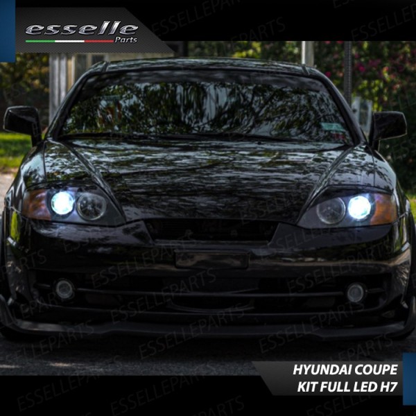 Conversione Fari a Led H7 per Hyundai Coupe MK2 6000K Canbus