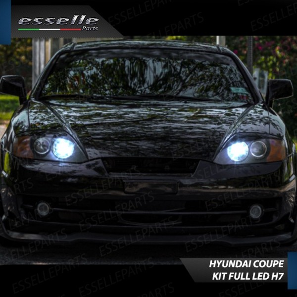 Conversione Fari a Led H7 per Hyundai Coupe MK2 6000K Canbus