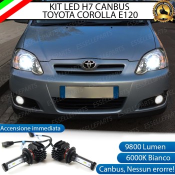 Kit Full Led 6000k canbus TOYOTA COROLLA E120 ANABBAGLIANTI No Error