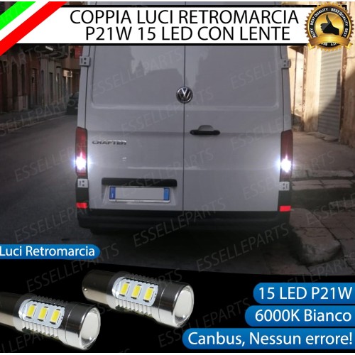 Luci Retromarcia 15 LED VW CRAFTER CON LENTE FRONTALE