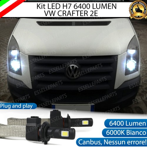 Kit Full LED H7 6400 LUMEN Abbaglianti VW CRAFTER