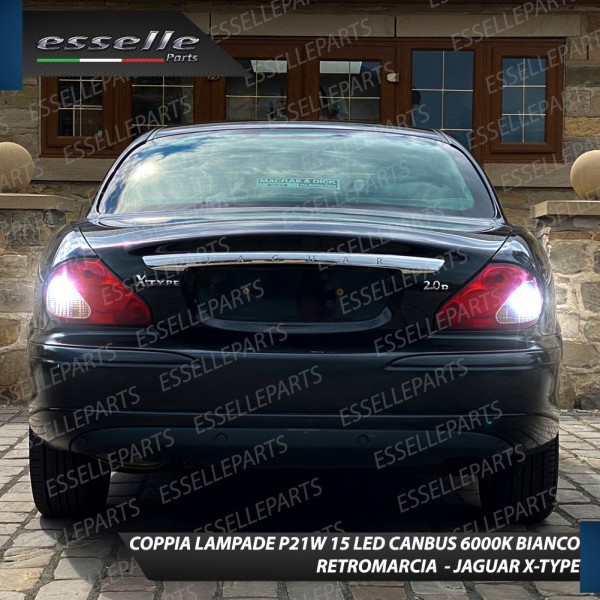 Luci Retromarcia 15 LED Jaguar X Type CON LENTE FRONTALE