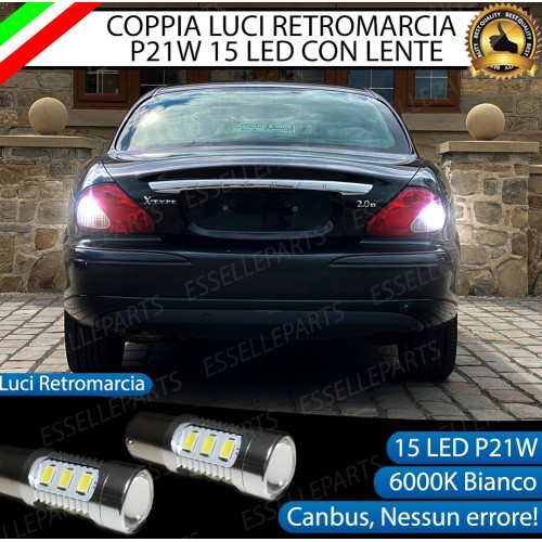 Luci Retromarcia 15 LED Jaguar X Type CON LENTE FRONTALE