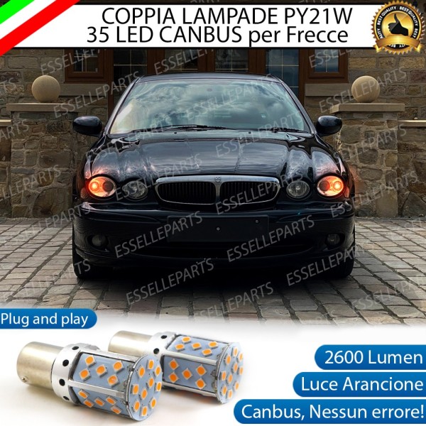 Lampade ANTERIORI PY21W BAU15S 35 LED Canbus JAGUAR X-TYPE