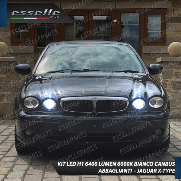 Kit Full LED H1 Abbaglianti 6400 lumen JAGUAR X-TYPE