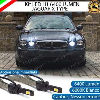 Kit Full LED H1 Abbaglianti 6400 lumen JAGUAR X-TYPE Kit Full LED H1 Abbaglianti 6400 lumen JAGUAR X-TYPE