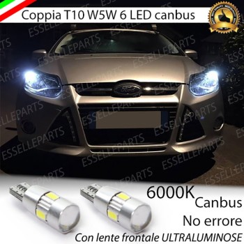 Luci posizione 6 LED Canbus 400 Lumen