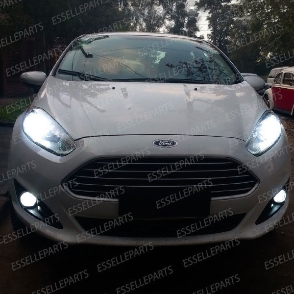 Kit Full LED H7 9600 Lumen 6000K FORD FIESTA MK6 faro lenticolare senza drl LED