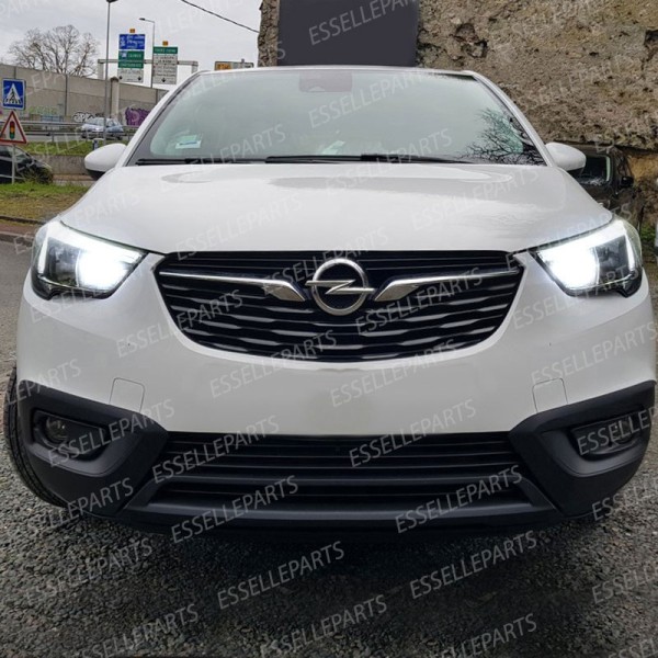 Kit Full LED Ultra Compatto H7 6000 Lumen 6000K Anabbaglianti OPEL CROSSLAND X