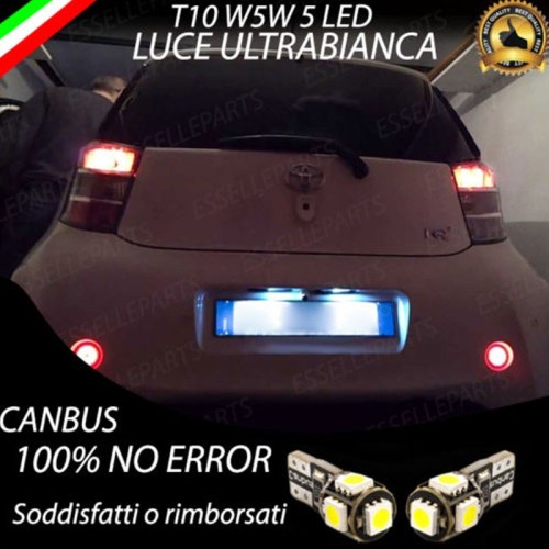 Luci targa 5 LED Canbus