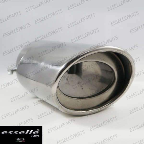 Terminale di scarico cromato MARMITTA FINALINO CROMATO INOX ALFA 147