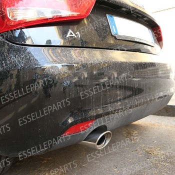 Terminale di scarico cromato MARMITTA FINALINO CROMATO INOX AUDI A1