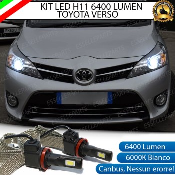 Kit Full LED Anabbaglianti H11 6400 LUMEN TOYOTA VERSO Kit Full LED Anabbaglianti H11 6400 LUMEN TOYOTA VERSO