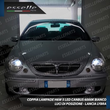 Luci Posizione Led Canbus LANCIA LYBRA 6000K Luce Bianca No Error