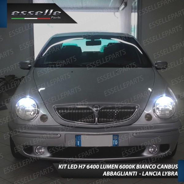 Kit Full LED H7 6400 LUMEN Abbaglianti LANCIA LYBRA