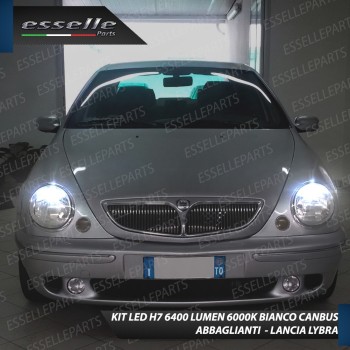 Kit Full LED H7 6400 LUMEN Abbaglianti LANCIA LYBRA