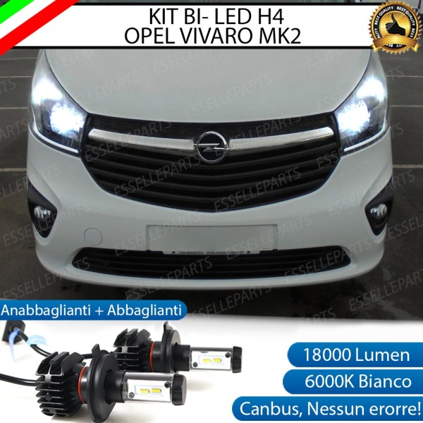 Kit Full LED H4 coppia lampade OPEL VIVARO II