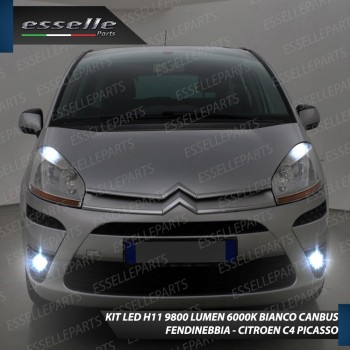 Kit Full LED H11 coppia lampade FENDINEBBIA CITROEN C4 PICASSO