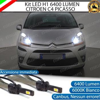Kit Full LED H1 Abbaglianti 6400 lumen CITROEN C4 PICASSO I