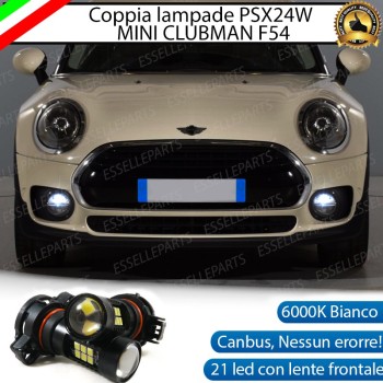 Coppia PSX24W Luci Diurne 21 LED PSX24W MINI CLUBMAN F54