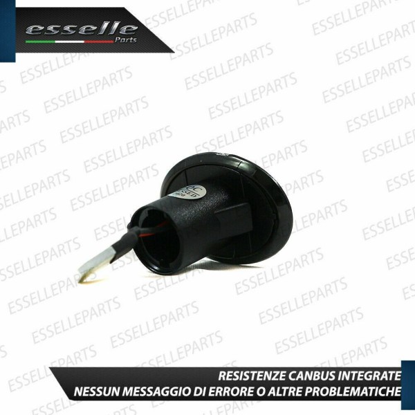 PLACCHETTE LATERALI NERE A 18 LED PER FRECCE SPECIFICHE PER ALFA ROMEO 4C