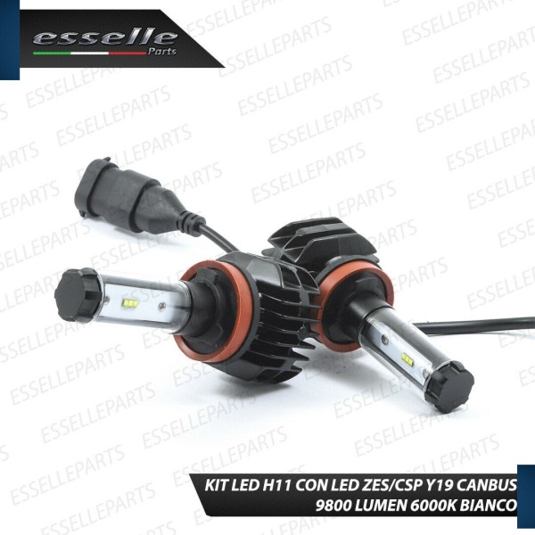 Kit Full Led 6000k H11 canbus NISSAN MICRA V Anabbaglianti No Error