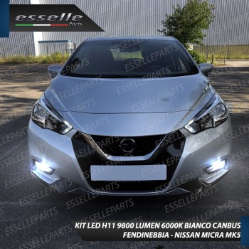 Kit Full Led 6000k canbus NISSAN MICRA V H8 Fendinebbia No Error