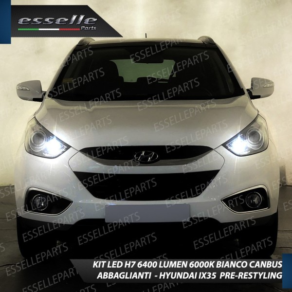 Conversione Fari Full LED 6000K bianco Hyundai IX35 Fino al 2013