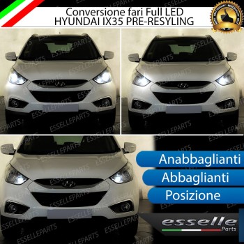 Conversione Fari Full LED 6000K bianco Hyundai IX35 Fino al 2013 Conversione Fari Full LED 6000K bianco Hyundai IX35 Fino al 2013
