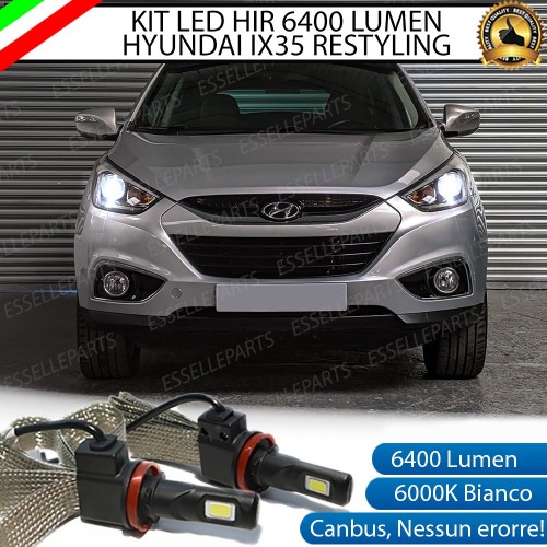 Kit Full LED HIR2 6400 Lumen 6000K bianco HYUNDAI IX35 DAL 2014