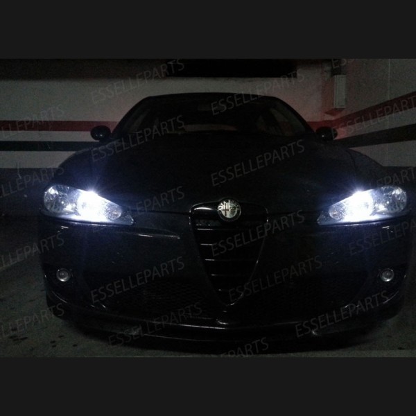 Conversione Fari Full LED per Alfa Romeo 147 Restyling 6000K Bianco Canbus