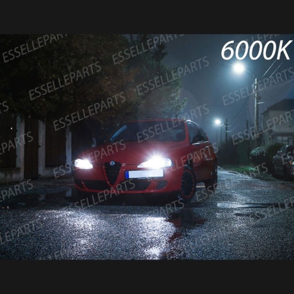 Conversione Fari Full LED per Alfa Romeo 147 Restyling 6000K Bianco Canbus