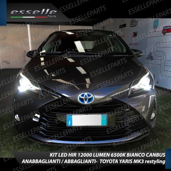 Kit LED Lampade Fari Per Toyota Yaris MK3 Restyling Dal 2017