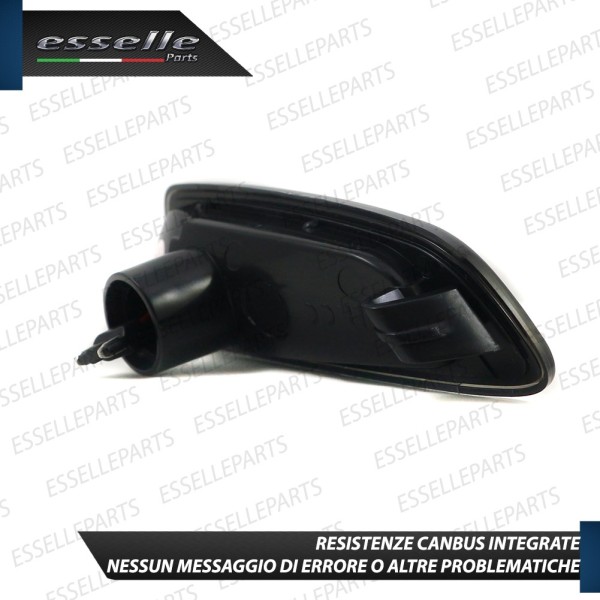 Placchette Dinamiche Laterali nere a led per frecce specifiche per OPEL CROSSLAND X