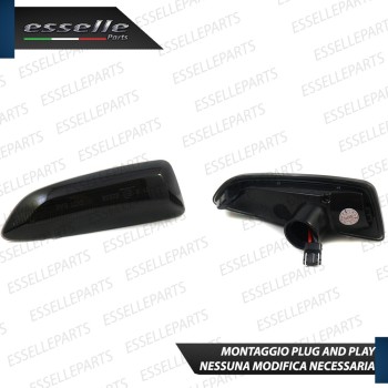Placchette Dinamiche Laterali nere a led per frecce specifiche per OPEL GRANDLAND X Placchette Dinamiche Laterali nere a led per frecce specifiche per OPEL GRANDLAND X