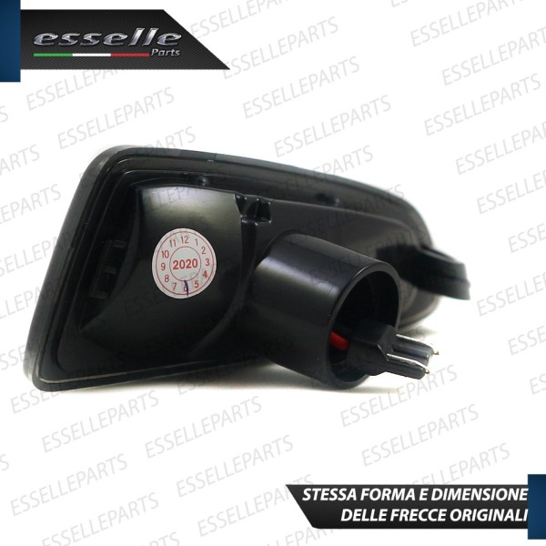 Placchette Dinamiche Laterali nere a led per frecce specifiche per OPEL GRANDLAND X