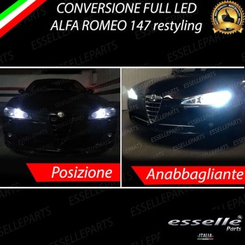 Conversione Fari Full LED ALFA ROMEO 147 RESTYLING Conversione Fari Full LED ALFA ROMEO 147 RESTYLING