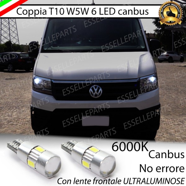 Luci posizione Led Canbus Luci posizione VW CRAFTER SY 6000K Luce Bianca No  Error
