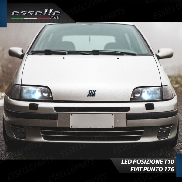 Conversione Fari Full LED 6000K bianco Fiat Punto Mk1 con fari a parabola doppia