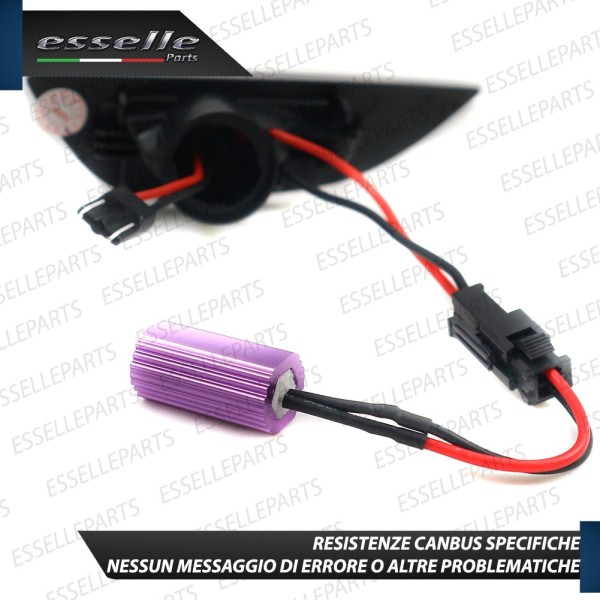 Placchette Dinamiche Laterali a led per frecce specifiche per OPEL MOKKA X