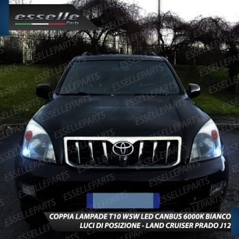 Luci posizione Led per TOYOTA Land Cruiser KD120 6000K