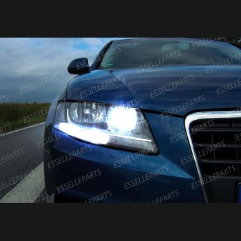 Conversione Fari Full LED 6000K bianco Audi A4 B8 Avant Allroad Pre-Restyling